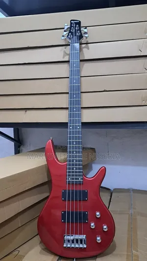 Yamaha 5-Strings Passive Electric Bass Guitar – Red