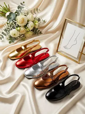 Beautiful Covered Front Flat Sandals