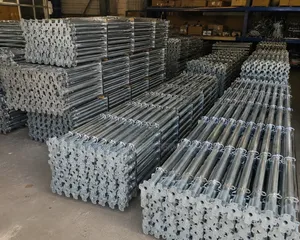 4 Meters Heavy-Duty Galvanized Steel Acrow Props