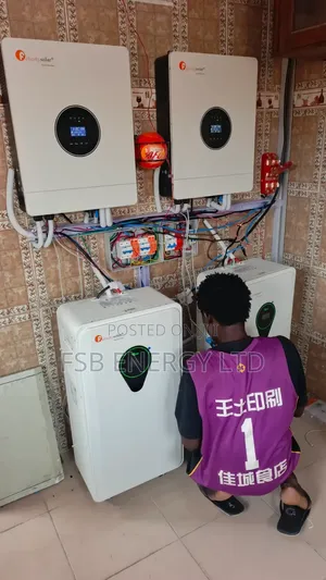 8kva IVEM Hybrid and 17.5kwh Lithium Battery FLA TG2