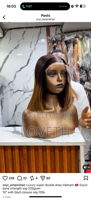 Human Hair 2colors Bone Straight