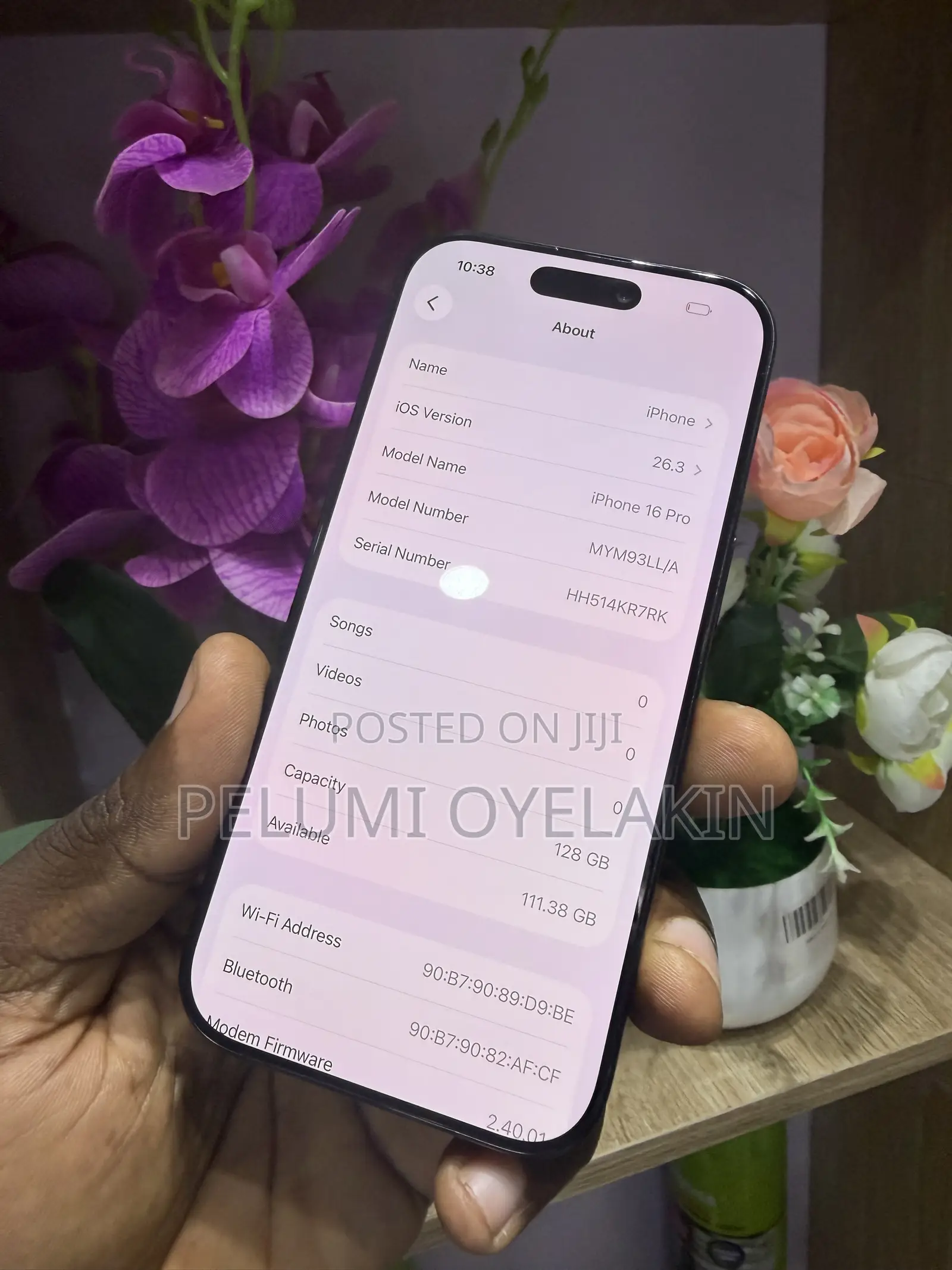 Apple iPhone 16 Pro 128 GB Black