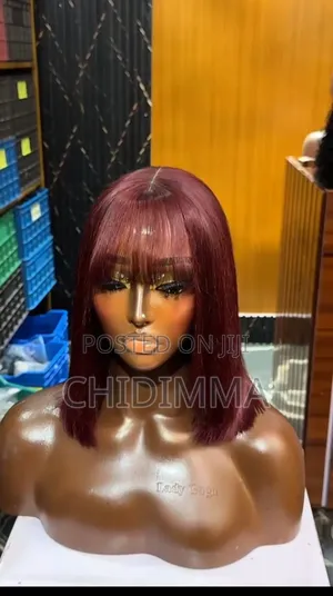 Closure Fringe Hair Blend High Heat Friendly