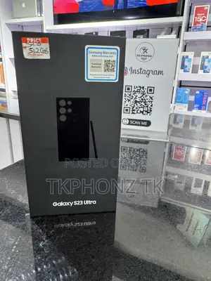 New Samsung Galaxy S23 Ultra 512 GB Black