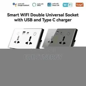 Zigbee Double Universal Smart Socket With USB Type C