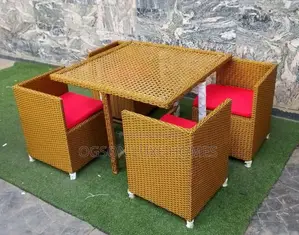 Comfortable Outdoor Table With Four Seaters