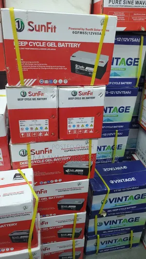 Sunfit Deep Cycle Gel Battery