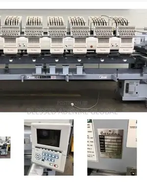 New 6-Head Barudan Embroidery Machines