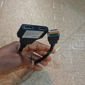 2 Way HDMI Splitter Adapter Easy Display Connection