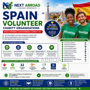 Volunteer Charity Organization in Spain