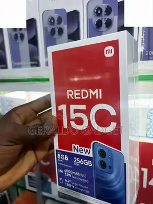 New Xiaomi Redmi 15C 4G 256 GB Black