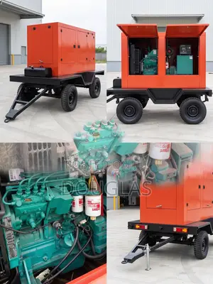 Brand New 50kVA Cummins Soundproof Mobile Generator on Trailer