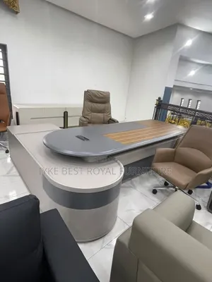 High Quality 2.4miter Office Executive Table With Extension
