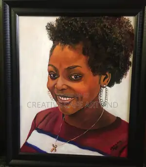 Portrait Painting on a Canvas