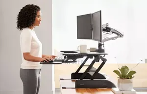VariDesk Pro Plus 36 Desk Converter | Adjustable Sit-Stand Desk Riser