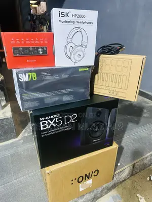 Complete Set of Studio Recording Equipment