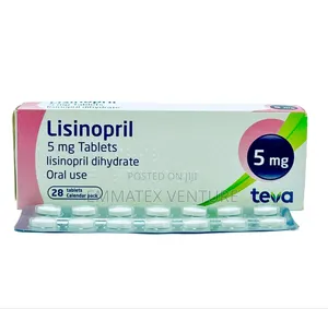 Lisinopril 5mg Dihydrate X28