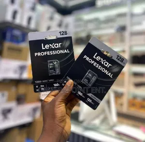 128 GB Lexar Professional Memory Card.