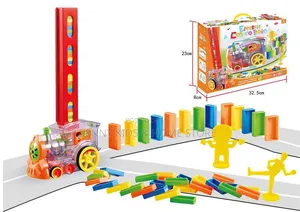Electric Domino Train Set – Fun, Smart Exciting Toy for Kids!