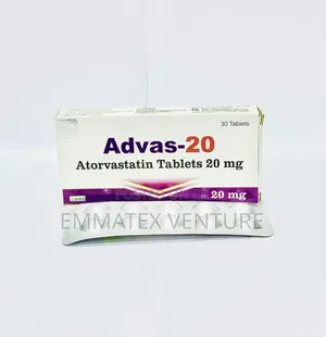 Advas-20 Tablets (Atorvastatin) X30