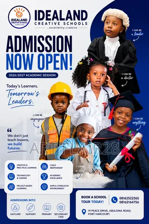 School Enrollment Into Nursery Primary and JSS 1,2 ,3