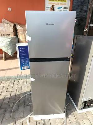 Brand New Hisense 154 Liters Double Door Fridge and Freezer .
