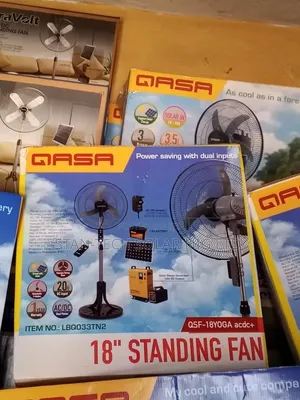 18 Inches AC Dc Solar Fan