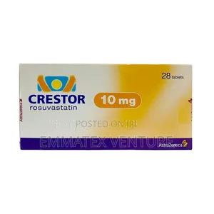 Crestor 10mg Tablets (Rosuvastatin Calcium) X28