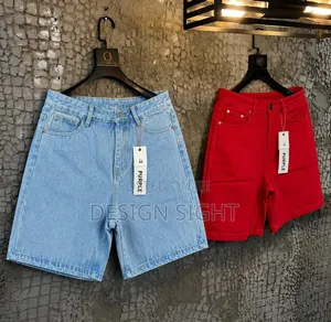 Men Jean Denim Shorts