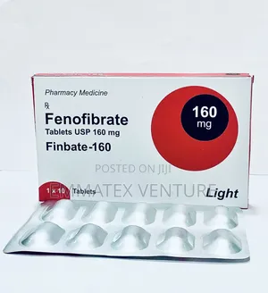 Finbate 160mg Fenofibrate Tablet X10