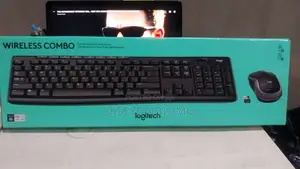 Keyboard and Mouse by Logitech. Wireless