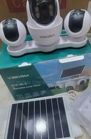 Interesting Triple Lens Solar Smart Camera