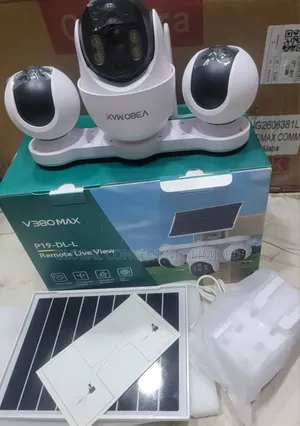 Interesting Triple Lens Solar Powered Camera