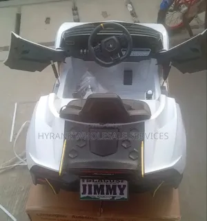Children's Car (Lamborghini) With Customized Plate Number