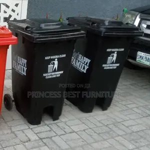Black Colour Wastebin