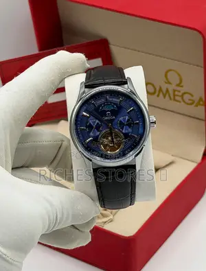 High Quality Omega Automatic Male Leather
