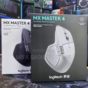 Logitech MX Master 4, Ergonomic Wireless Mouse