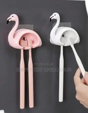 Flamingo Toothbrush Holder