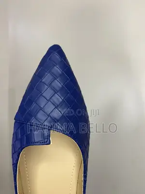 Brand New Women’s Royal Blue Pointed-Toe Flat Shoes