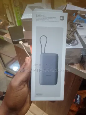 Xiaomi Power Bank 20,000 Mah (Integrated Cable)