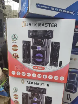 Jack Master SP-6347 3.1 Bluetooth Subwoofer – Powerful X-Bass
