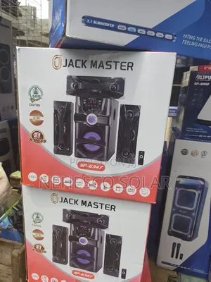 Jack Master SP-6347 AC/DC Rechargeable Home Audio System
