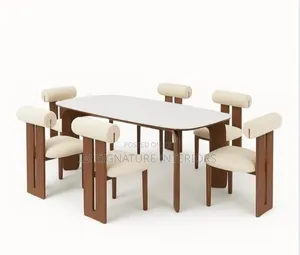 Stylish Marble Dinning Table Set