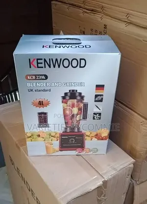 Kenwood 10000w Heavy Duty Blender With 8 Blades and 4l Cup