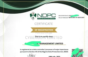 NDPR Data Protection Certificate and Audit Trustmark NDPC