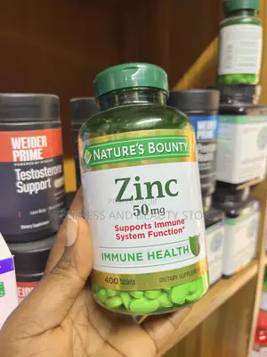 Nature’s Bounty Zinc 50mg / 400 Tablet