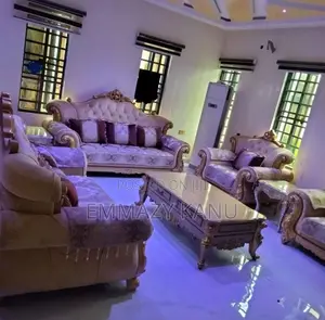Brand New Luxury Classic Royal Sofa Set (7 Seater) With Center Table