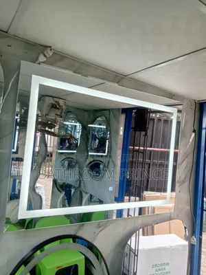 120×70cm Quality LED Mirror With Three Light