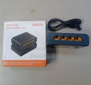 Gigabit Router Broadband Network 1000mbps– 1 to 4 Splitter