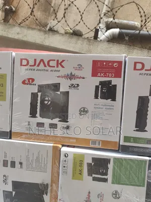 DJACK AK-703 HiFi Sound System With Deep Bass